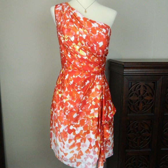 Max & Cleo Dresses & Skirts - Max and Cleo Miranda one shoulder dress, Sz 2, NWT